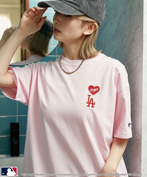 MLB別注心型logo Tee(團購) - jbh852