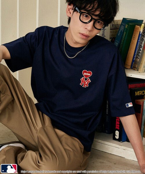 MLB別注心型logo Tee(團購) - jbh852