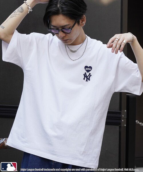 MLB別注心型logo Tee(團購) - jbh852