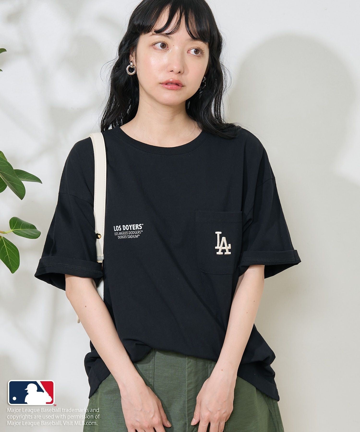 日版🇯🇵MLB心口袋T-Shirt(團購)(買一送一) - jbh852