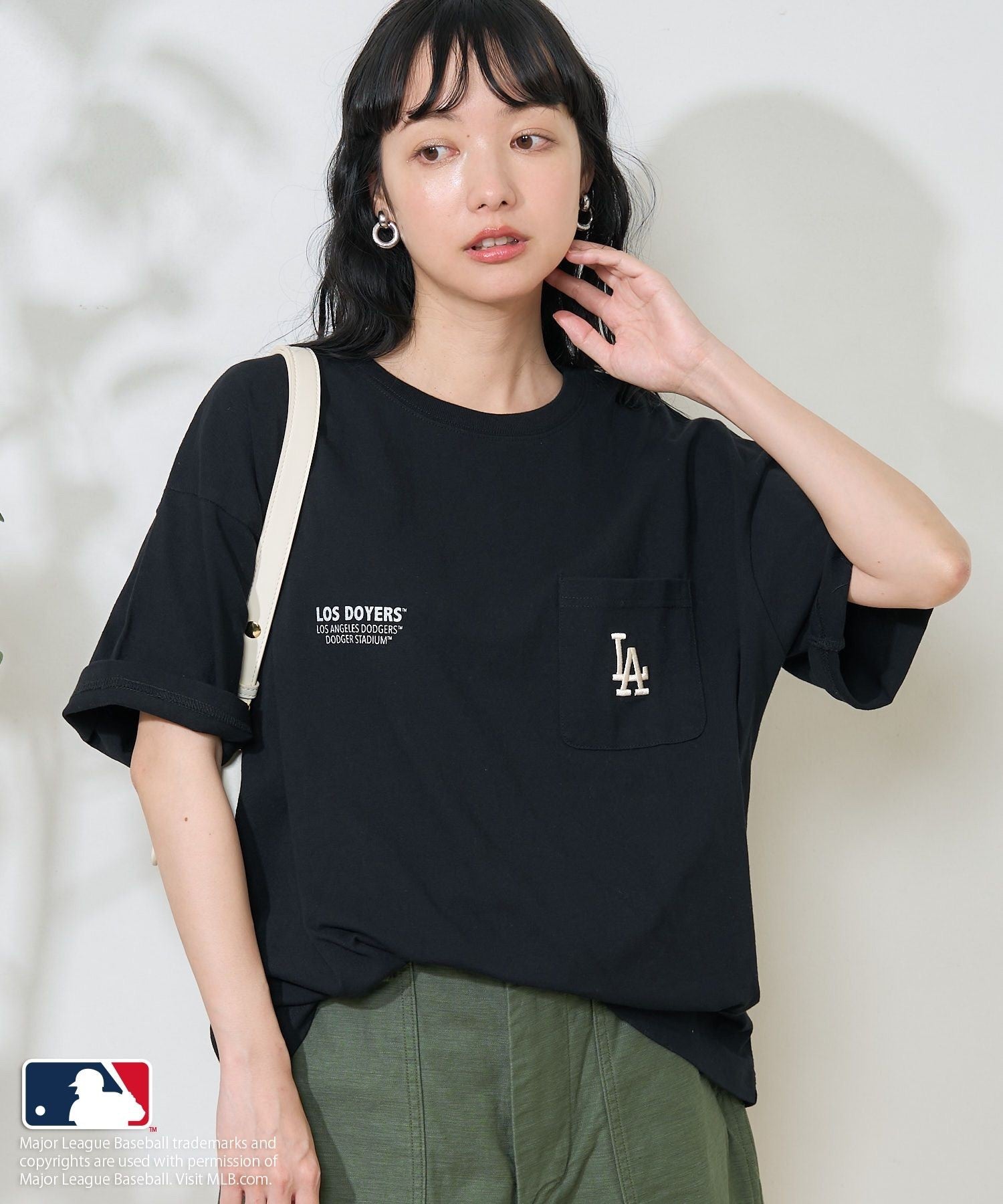 日版🇯🇵MLB心口袋T-Shirt(團購)(買一送一) - jbh852