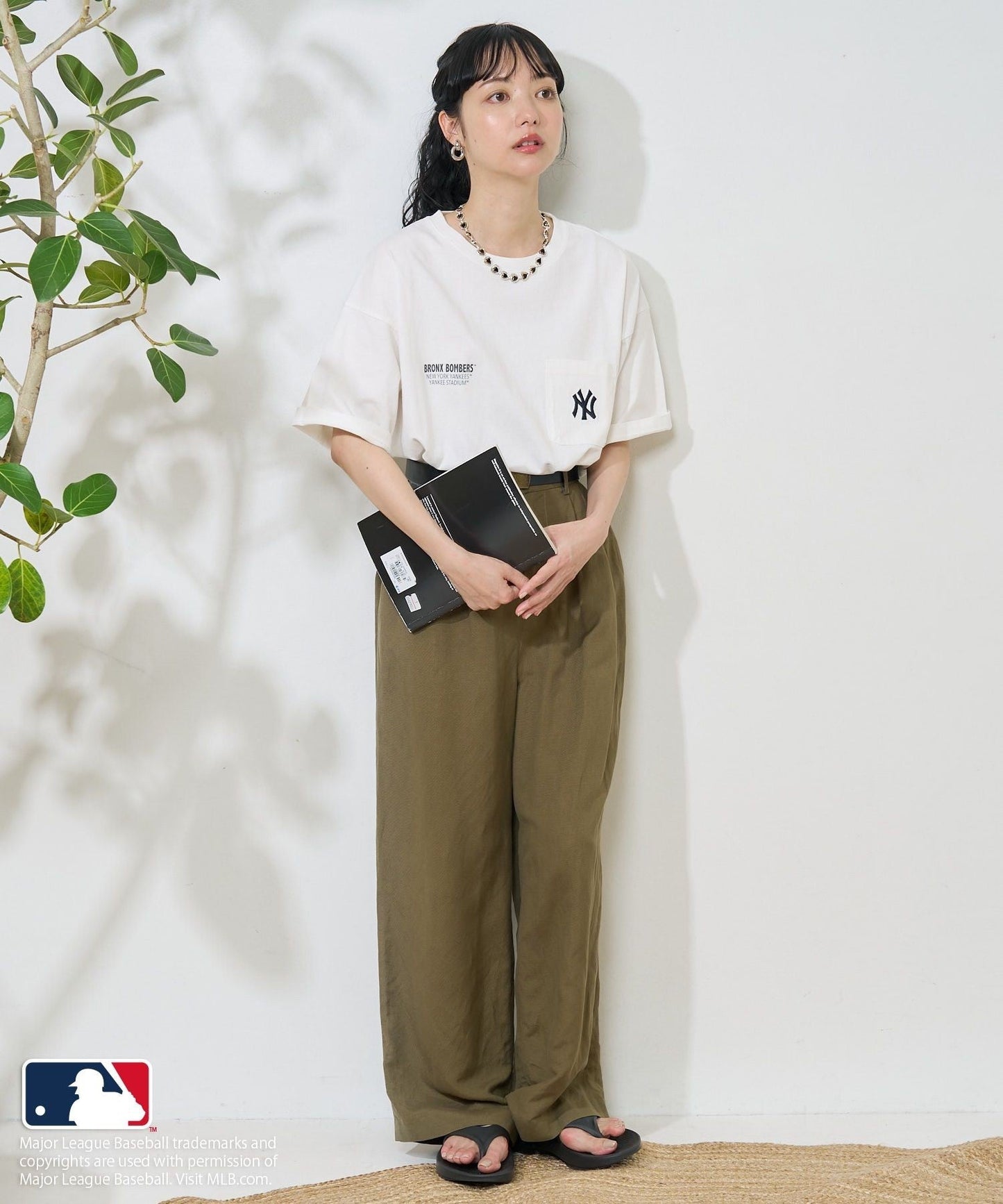 日版🇯🇵MLB心口袋T-Shirt(團購)(買一送一) - jbh852