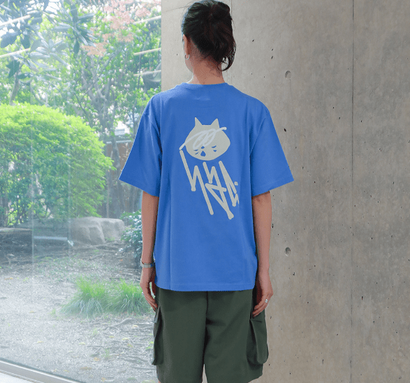 Ne - net NYA塗鴉風貓貓短袖 Tee(團購) - jbh852