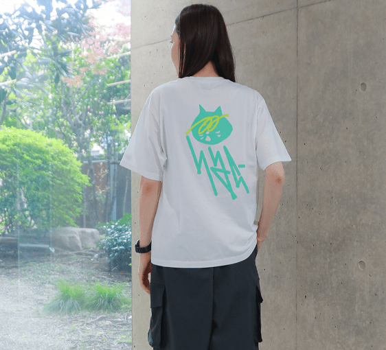 Ne - net NYA塗鴉風貓貓短袖 Tee(團購) - jbh852