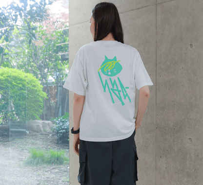 Ne - net NYA塗鴉風貓貓短袖 Tee(團購) - jbh852