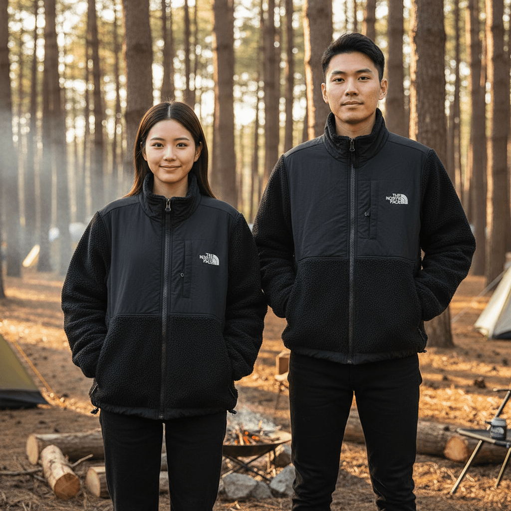 North Face 拼色粒絨外套(團購) - jbh852