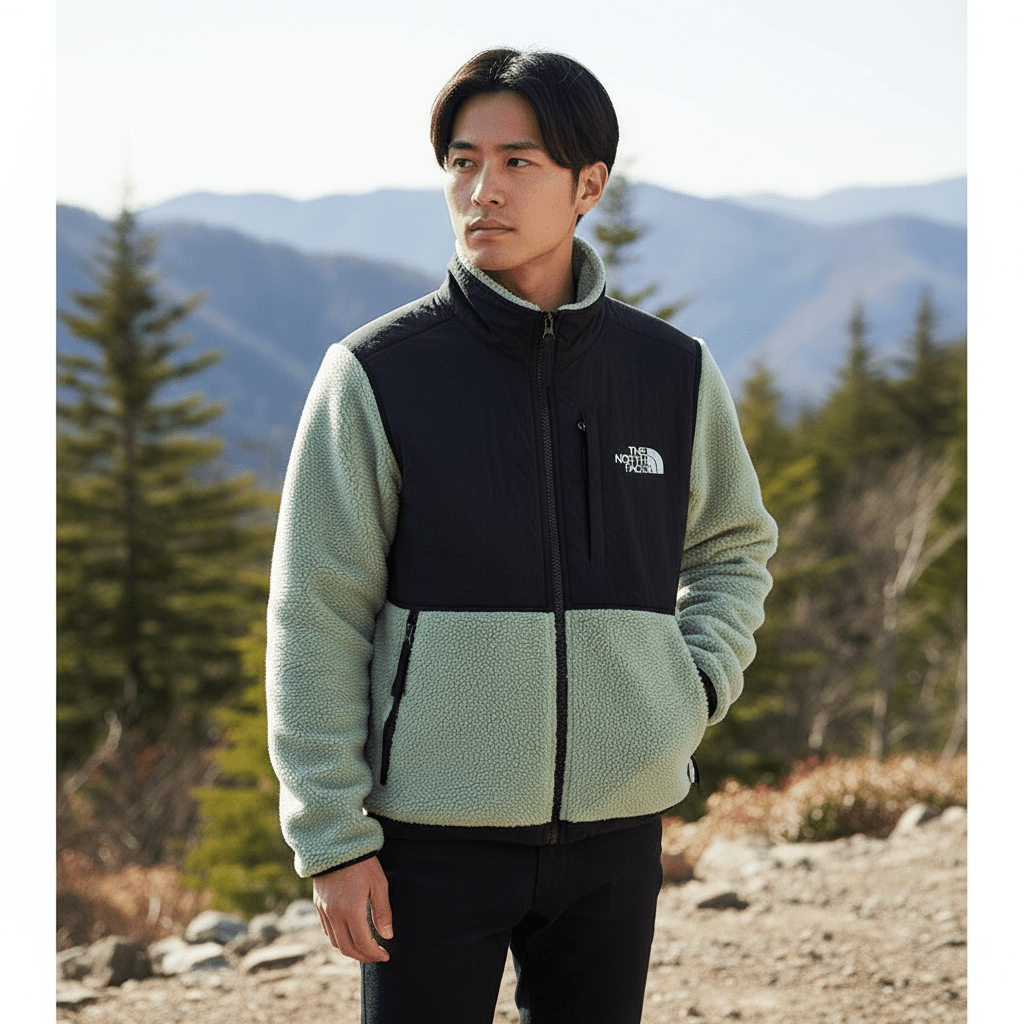 North Face 拼色粒絨外套(團購) - jbh852