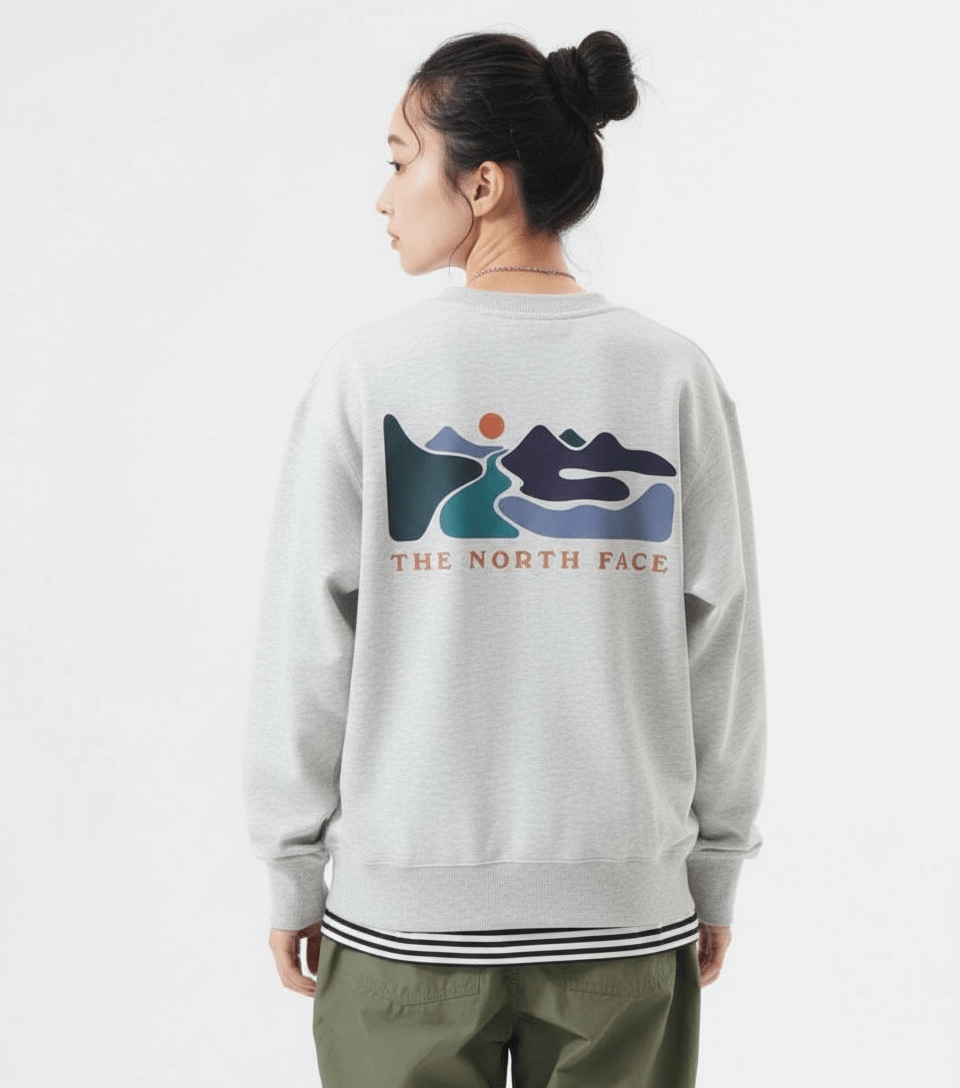 North Face山系印花衛衣(團購) - jbh852