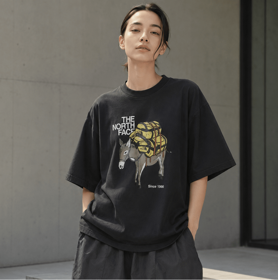 North Face驢仔印花Tee(團購) - jbh852