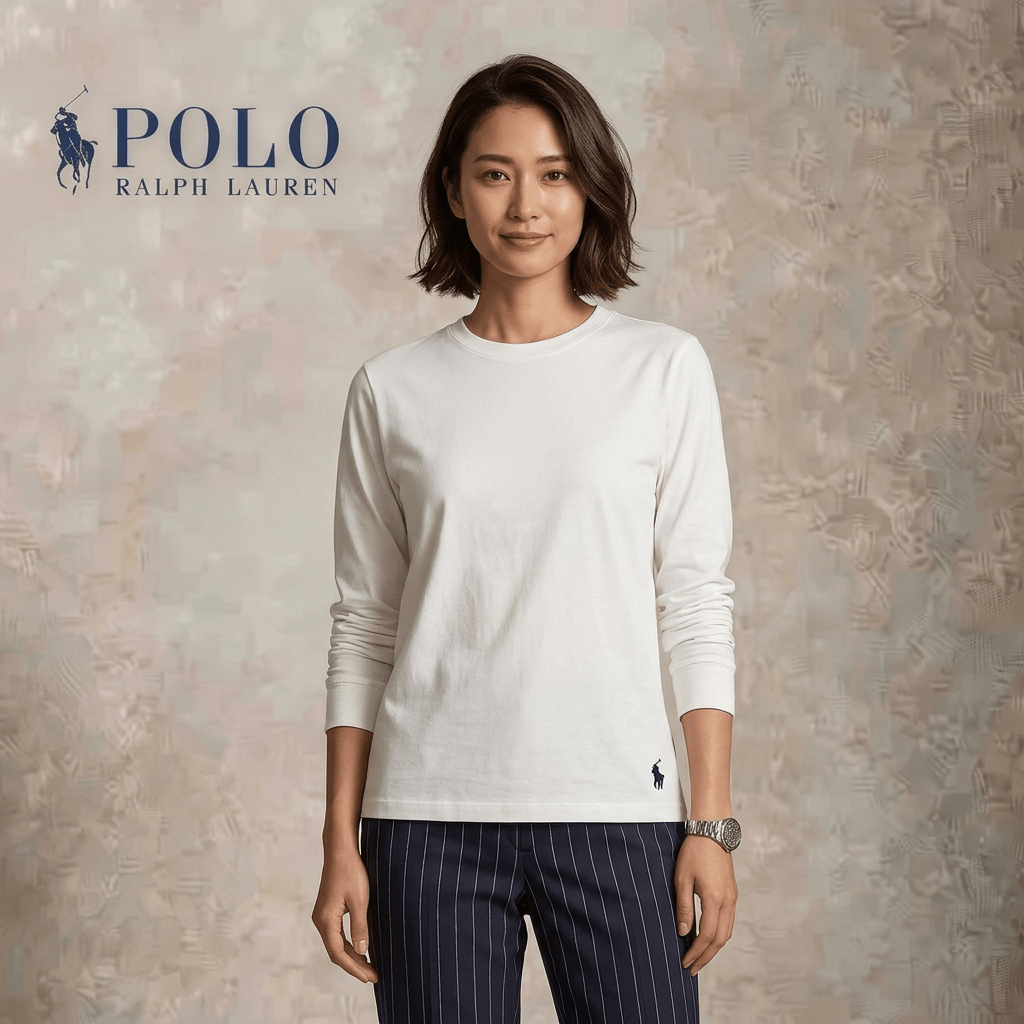 Ralph Lauren 長袖下擺Logo Tee(團購) - jbh852