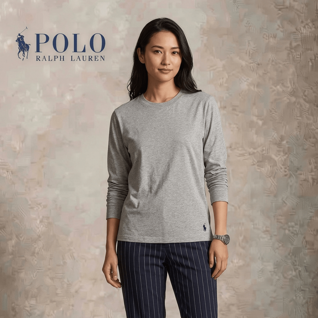 Ralph Lauren 長袖下擺Logo Tee(團購) - jbh852