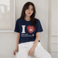 SATUR I Heart 印花Tee(團購) - jbh852