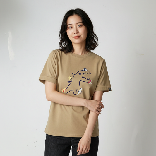 Agnesb 早春Dino印花短袖Tee(團購)