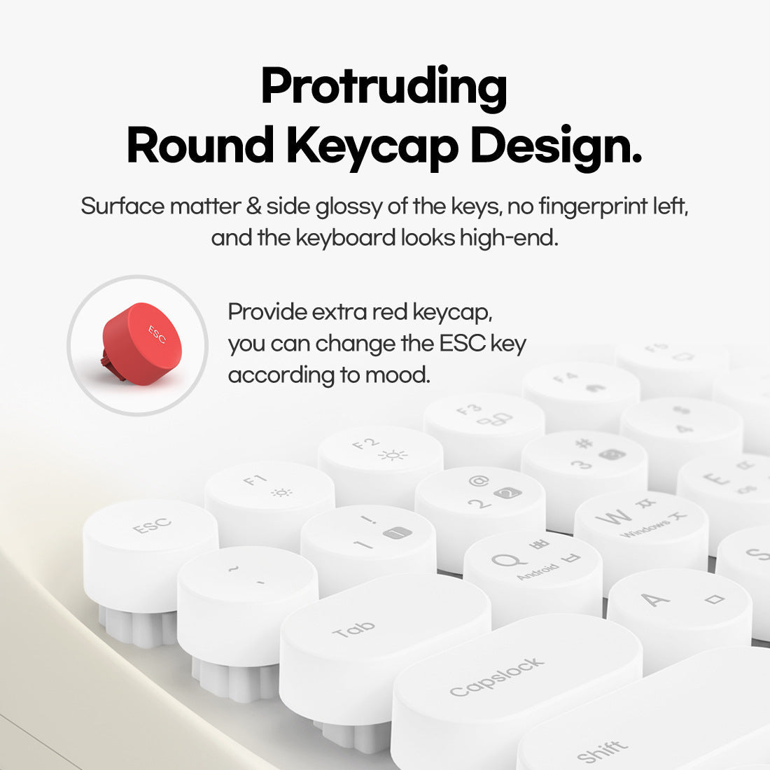 韓國Actto藍牙無線復古打字機款keyboard(團購) - jbh852