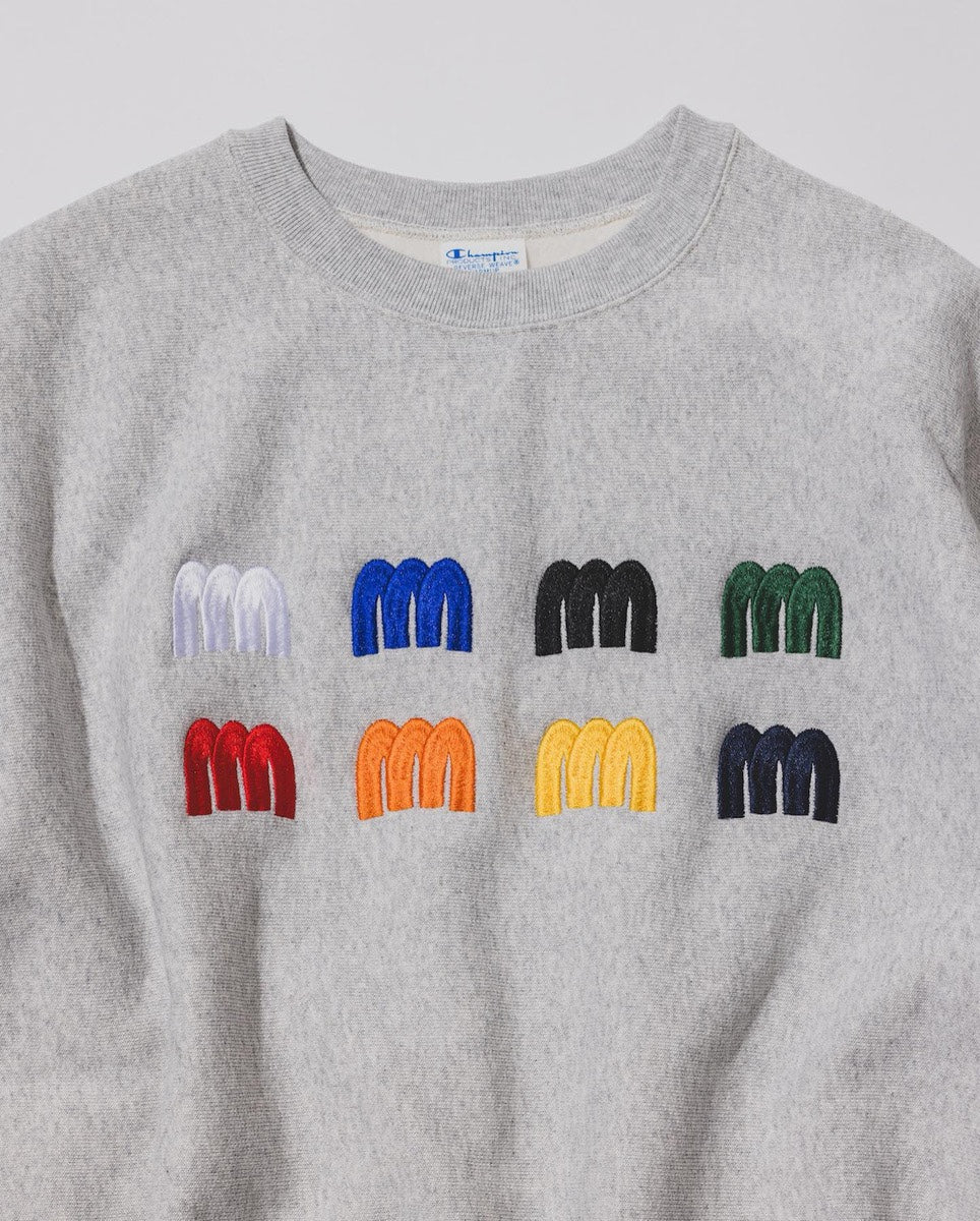 偽物は一切ありませんS Champion MIN-NANO BEAMS Crewneck Sweat ...