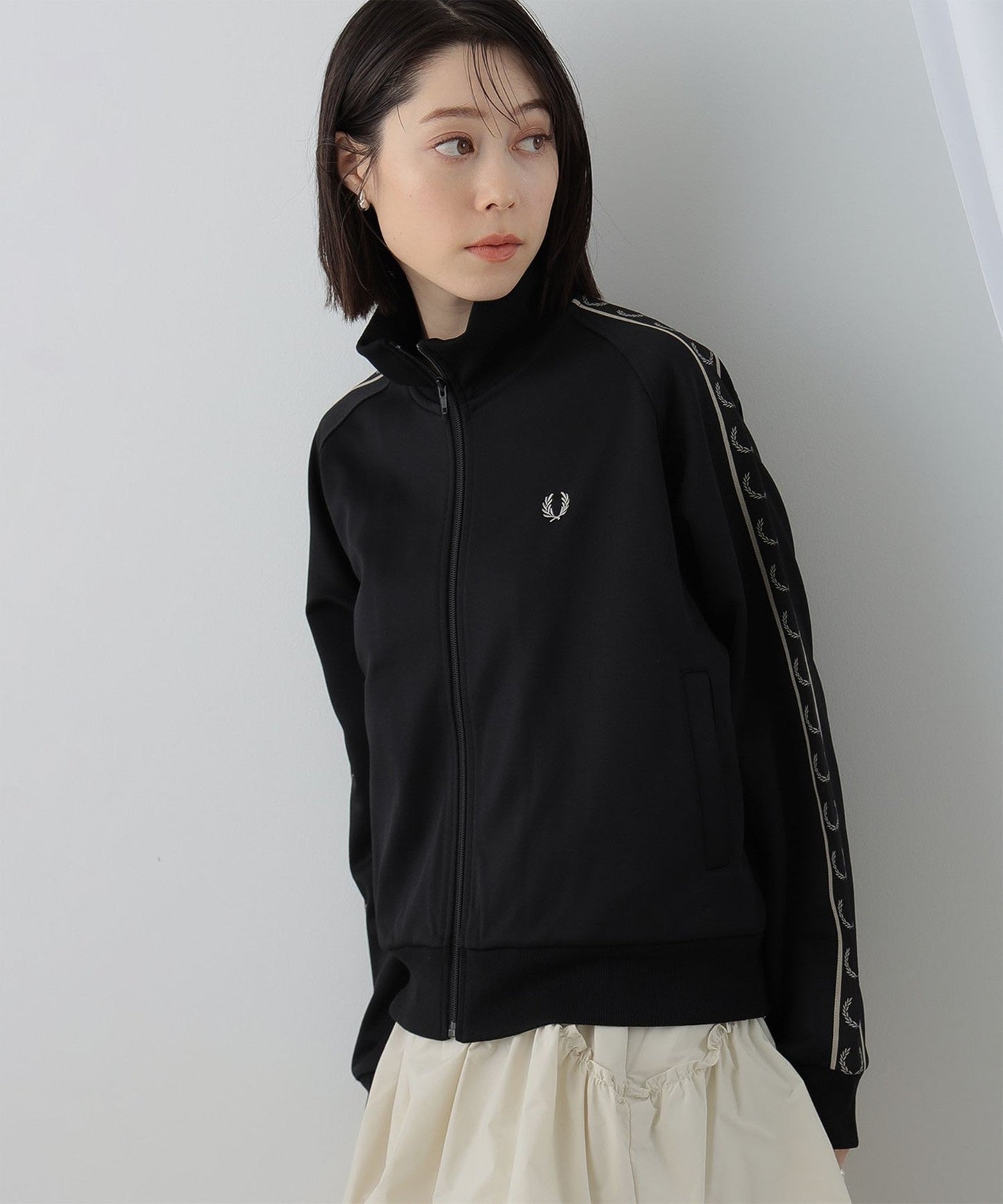 日版Fred Perry x Ray Beams 運動型拉鏈外套(團購) - jbh852