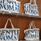 Gentle Woman牛仔布可上膊tote bag(團購) - jbh852