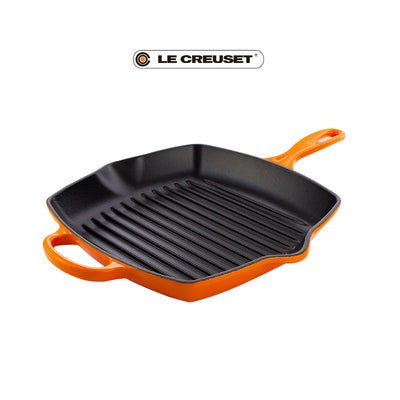 LE CREUSET 正方形連手柄琺瑯鑄鐵平底鑊(團購) - jbh852