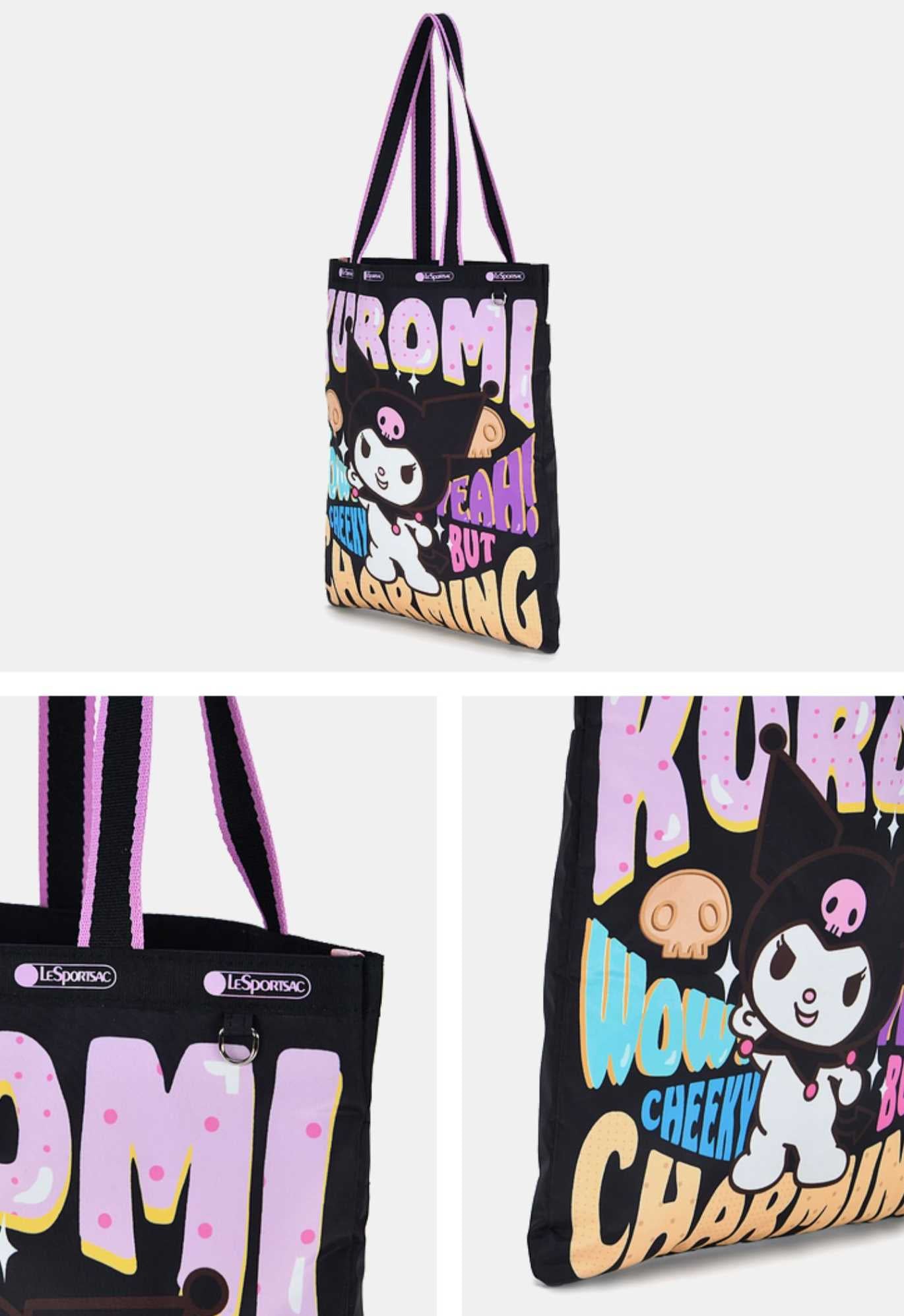 LeSportsec x Kuromi & Melody聯名tote bag(團購) - jbh852