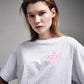 MARDI MERCRED剌繡倒葵扇Logo T-Shirt(團購) - jbh852