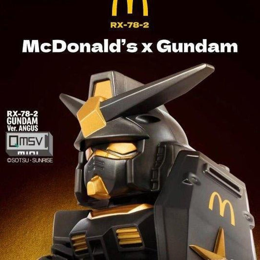 McDonald's x Gundam黑金高達公仔(團購) - jbh852