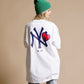 日版New Era心型花鬆身T-shirt(團購) - jbh852