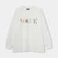 日版VOGUE學院風長袖T-Shirt(團購) - jbh852